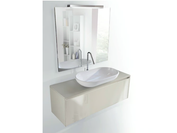 METROPOLIS 26 - Wall-mounted vanity unit by LASA IDEA - view 2